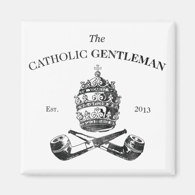 Aimant Les Gentlemans catholiques (Devant)