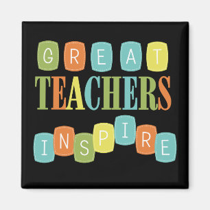 Aimant Les grands professeurs inspirent