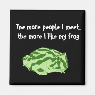 Aimant Les Grenouilles Pacman Meilleures Que Les Gens ?