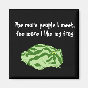 Aimant Les Grenouilles Pacman Mieux Que Les Gens ?