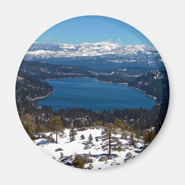 Aimant Les hautes sierras du lac Donner (Devant)