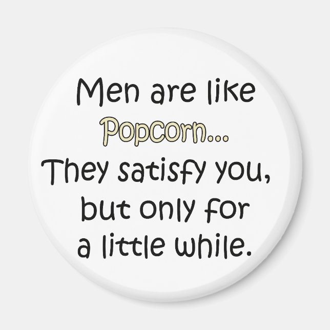Aimant Les Hommes Sont Comme Du Popcorn (Devant)