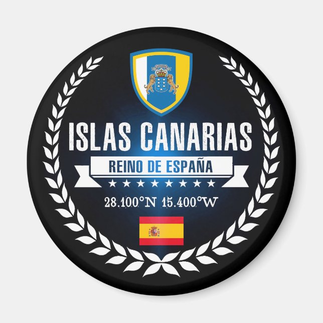 Aimant Les îles Canaries (Devant)