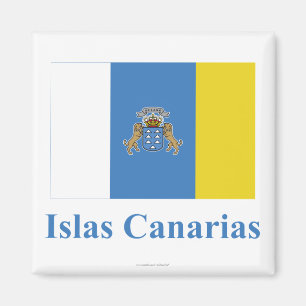 Aimant Les Îles Canaries diminuent avec le nom dans