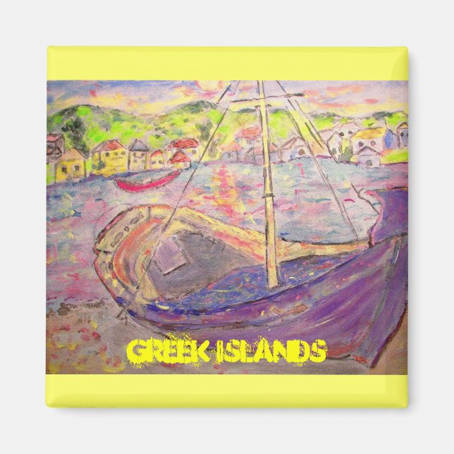 Aimant les îles grecques (Devant)