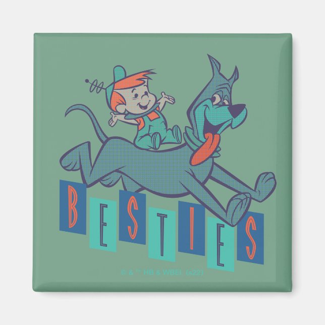 Aimant Les Jetsons | Elroy & Astro Besties (Devant)