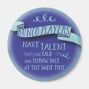 Aimant Les Joueurs Bunco Ont Du Talent - Style Couleur Ea
