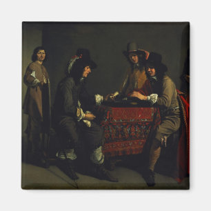 Aimant Les joueurs de backgammon