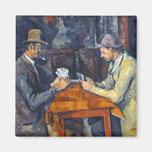 Aimant Les Joueurs de cartes, Cézanne