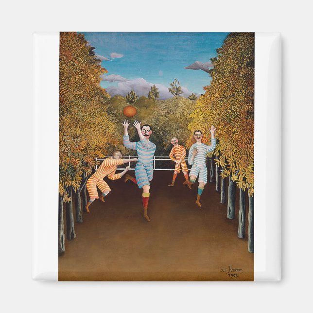 Aimant Les Joueurs De Football (Devant)