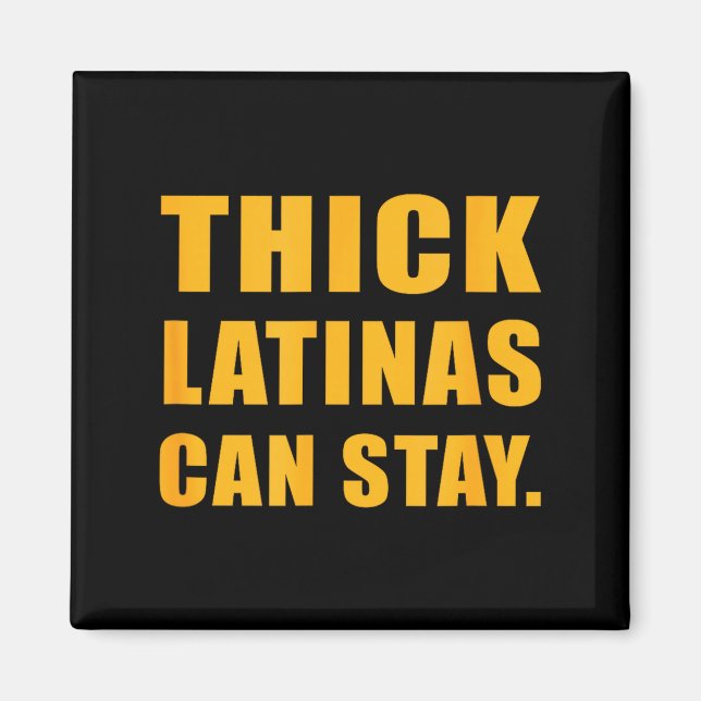 Aimant Les latinas rondes peuvent rester  (Devant)