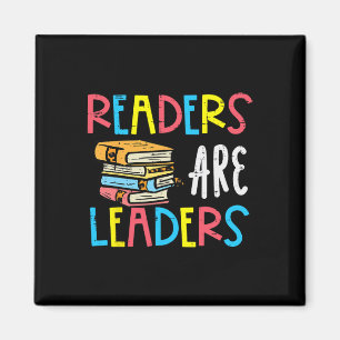 Aimant Les lecteurs sont des leaders Livre de lecture ado