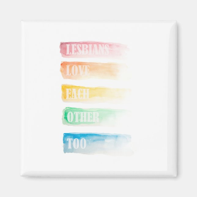 Aimant Les lesbiennes s'aiment trop (Devant)