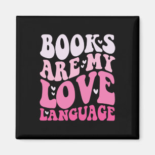 Aimant Les livres sont mon langage de l'amour Saint-Valen
