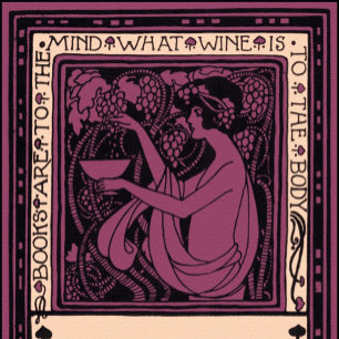 Aimant Les livres sont pour l'esprit ce que le vin est po