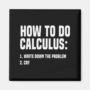Aimant Les maths drôles comment faire du calcul drôle d'a