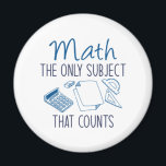 Aimant Les Maths, Le Seul Sujet Qui Compte<br><div class="desc">Les Maths,  Le Seul Sujet Qui Compte</div>
