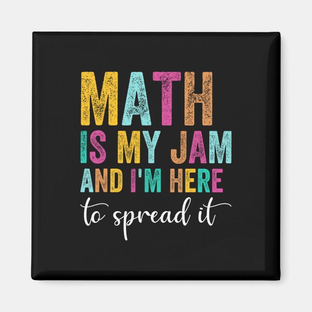 Aimant Les Maths Sont Mon Truc Et Je Suis Là Pour Les Rép (Devant)