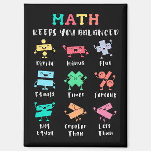 Aimant Les maths vous gardent en équilibre