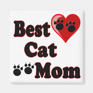Aimant Les meilleures marchandises de maman de chat pour