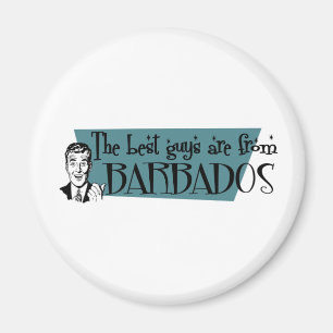 Aimant Les meilleurs gars sont de la Barbade