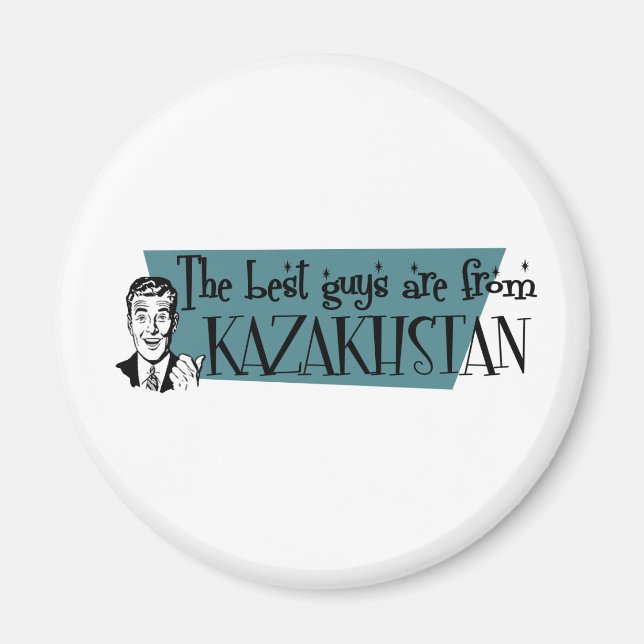 Aimant Les meilleurs gars sont du Kazakhstan (Devant)