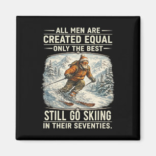 Aimant Les meilleurs skieurs font encore du ski dans leur