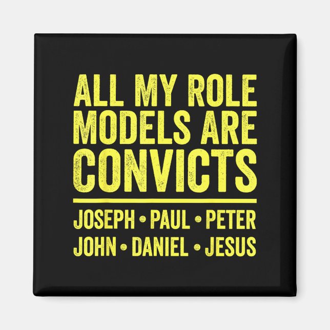 Aimant Les modèles sont des condamnés joseph paul peter j (Devant)