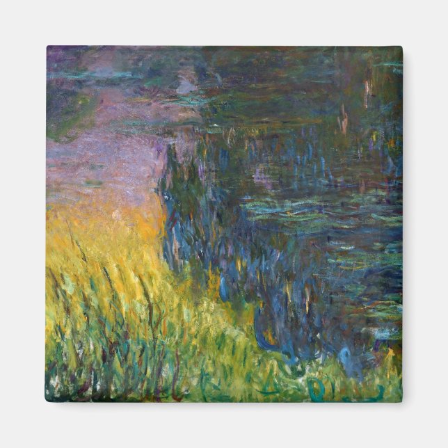 Aimant Les Nappes d'Eau - Réglage Soleil, Claude Monet, 1 (Devant)