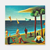 Les naturistes sur la plage