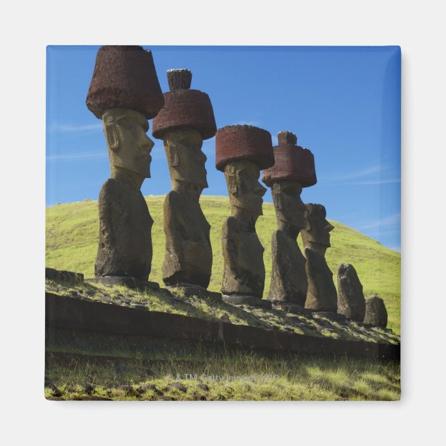 Aimant Les objets Rapa Nui, île de Pâques (Devant)
