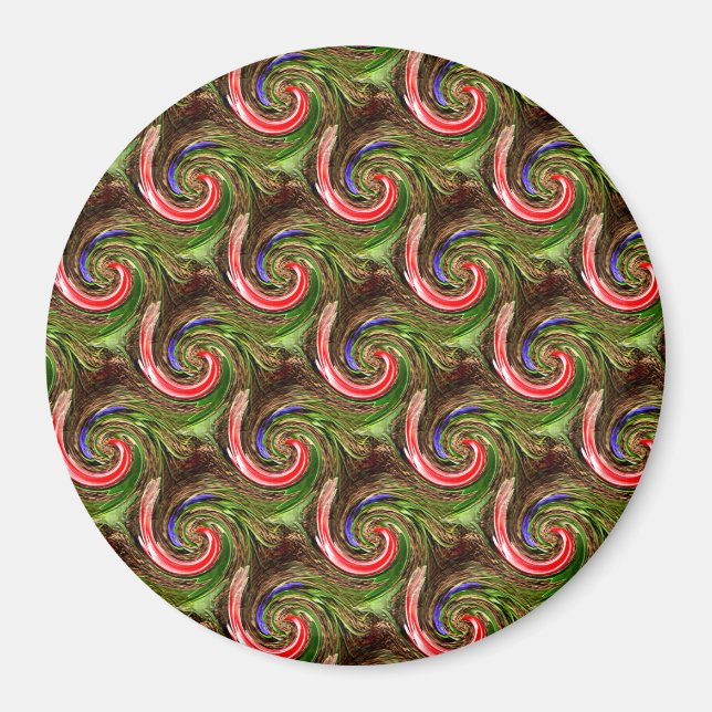 Aimant Les paons de la fête... (Devant)