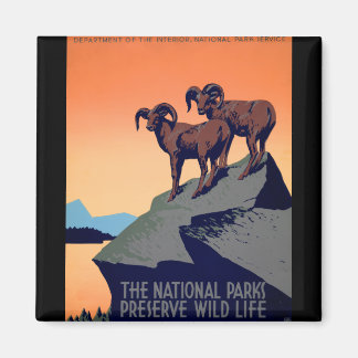 Aimant Les parcs nationaux