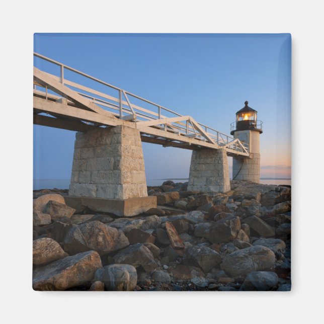 Aimant Les phares | Phare de Port Clyde Maine (Devant)