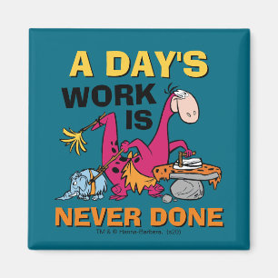 Aimant Les Pierrafeu Maison de nettoyage Dino