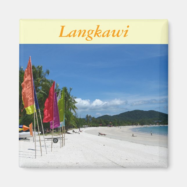 Aimant Les plages de Langkawi (Devant)