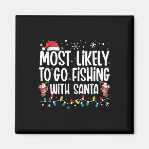 Aimant Les Plus Probables D'Aller Pêcher Avec Père Noël F