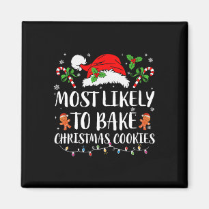 Aimant Les plus susceptibles de cuire des cookies de Noël