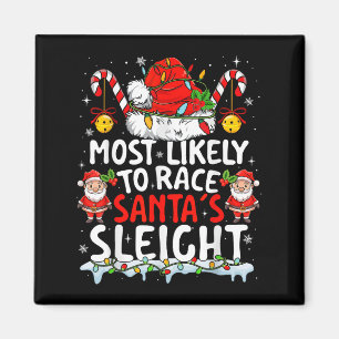 Aimant Les Plus Susceptibles De Faire Course Santas Sleig