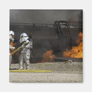 Aimant Les pompiers neutralisent un feu