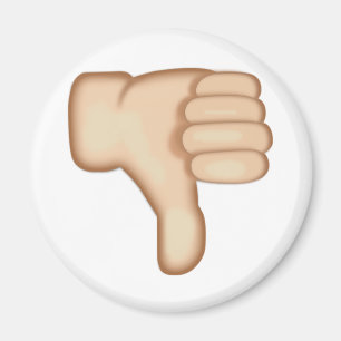 Aimant Les pouces signent vers le bas Emoji