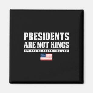 Aimant Les Présidents Ne Sont Pas Des Rois Drapeau Usa Pa