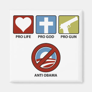 Aimant Les principes contre Obama