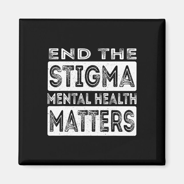 Aimant Les problèmes de santé mentale de la stigmatisatio (Devant)