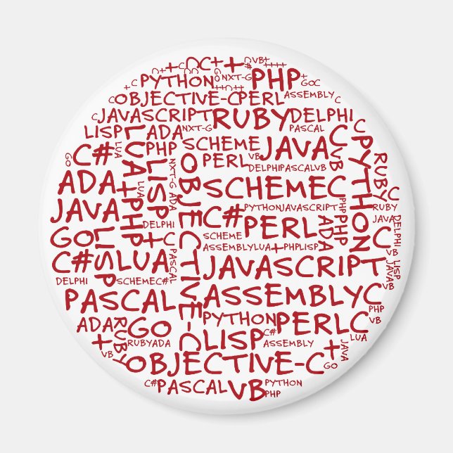 Aimant Les programmeurs ont plusieurs compétences en prog (Devant)