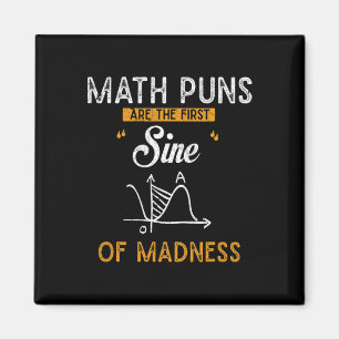 Aimant Les Puns Maths De Calcul Drôle Sont La Première Si