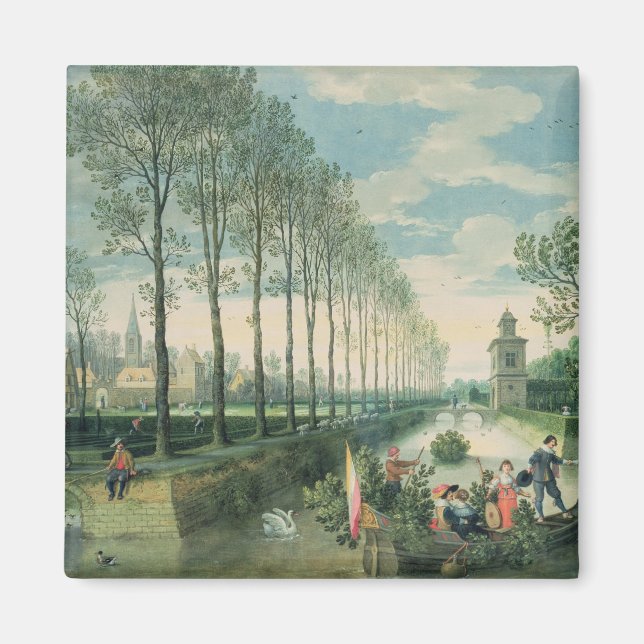 Aimant Les Quatre Saisons : Printemps (Devant)