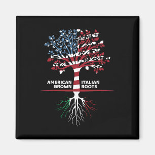 Aimant Les racines italiennes américaines 4 juillet