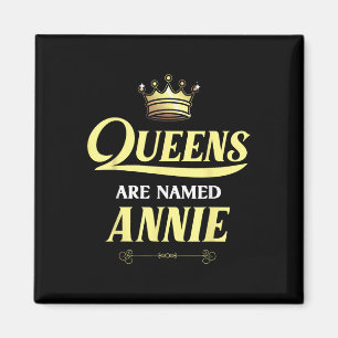 Aimant Les Reines Portent Le Nom Annie Cadeau Personnalis
