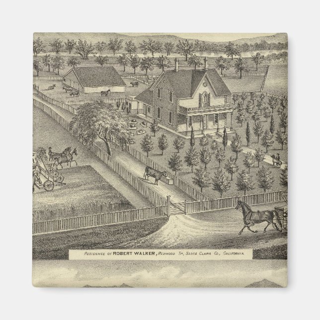 Aimant Les résidences de Walker, Ball (Devant)